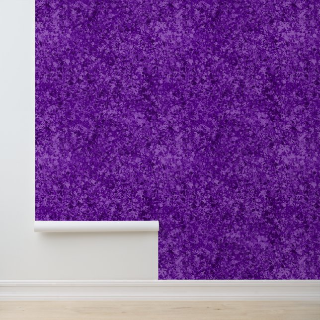 Purple Texture Granite Sparkle Pattern Girls Wallpaper (Application)