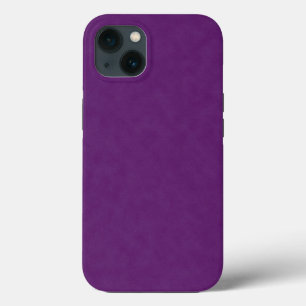 Purple Textured Denim, iPhone 13 Case