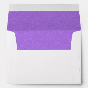 Purple textured surface with swirling pattern envelope