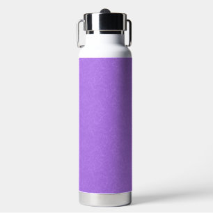 Purple textured surface with swirling pattern water bottle