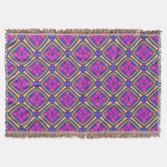 Purple Throw Blanket (Front)