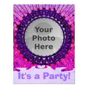 tie dye party invitations announcements zazzle uk
