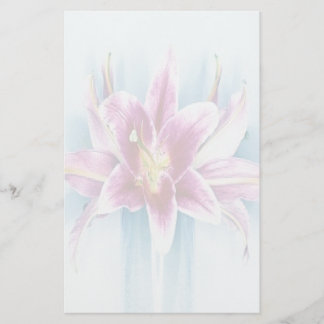 Purple Tiger Lilly Stationery