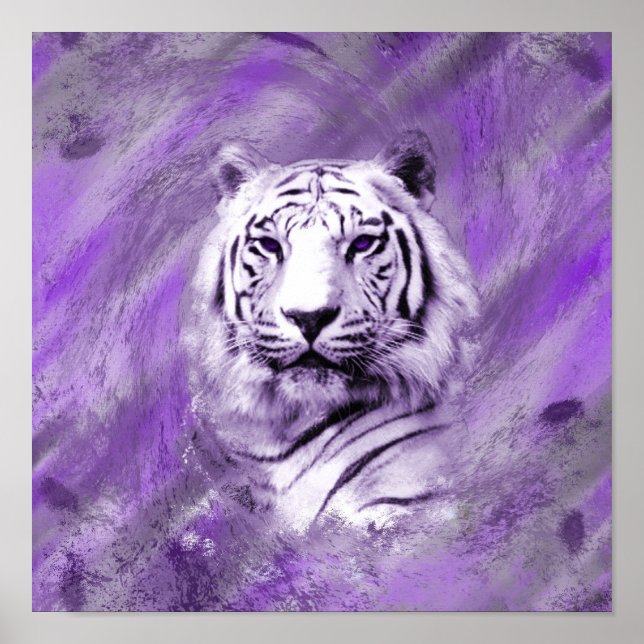 Purple Tiger Poster (Front)