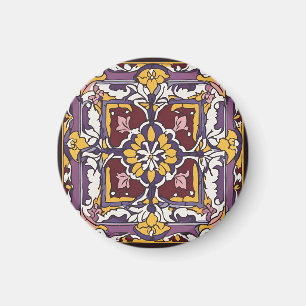 Purple Tile  Magnet