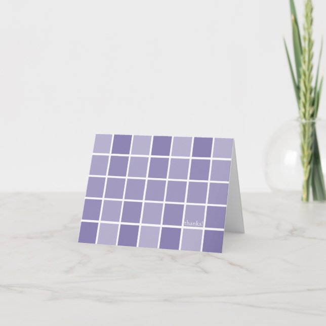 Purple Tile You Card (Front)