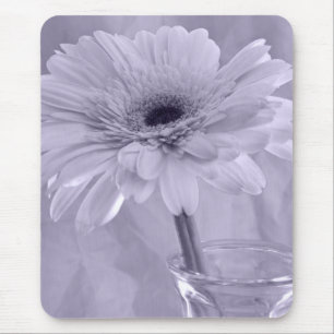 Purple Tinted Daisy Mouse Mat