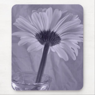 Purple Tinted Daisy Mouse Mat