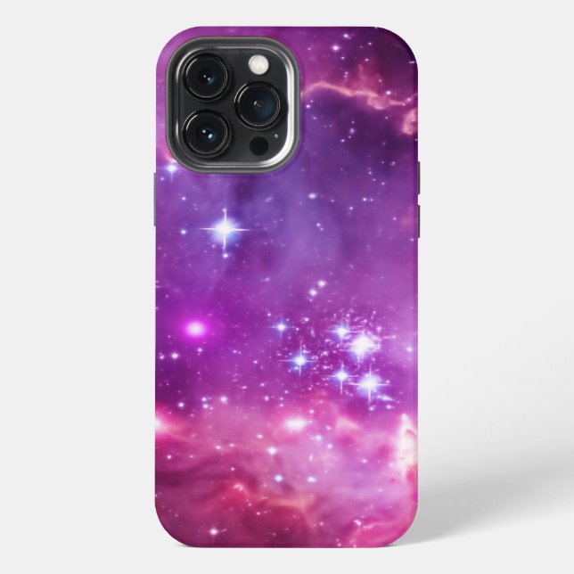 Purple Tinted Small Magellanic Cloud iPhone Case (Back)