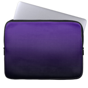 Purple to Black Gradient Electronics Bag