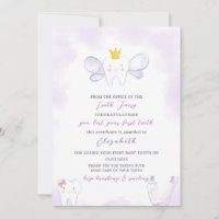 Purple Tooth Fairy Letter
