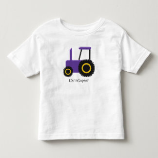 Purple Tractor Toddler T-Shirt
