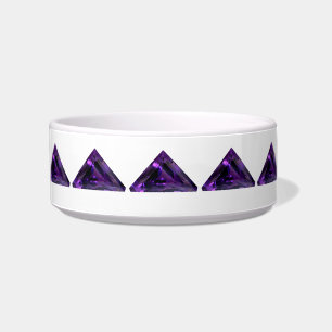 Purple Triangle Bowl
