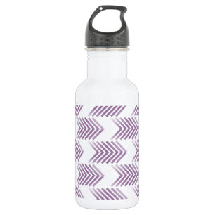 Purple Tribal Arrow Pattern 532 Ml Water Bottle