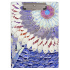 Purple Tribal Butterfly Wings Art Deco Pattern