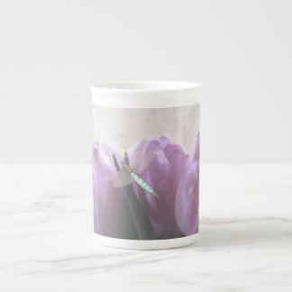 Purple Tulip and Dragonfly Speciality Mugs