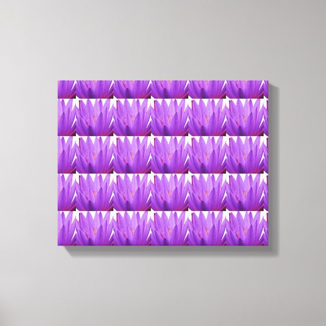 Purple Tulip Canvas Print (Front)