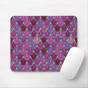 Purple Tulip Field  Mouse Mat