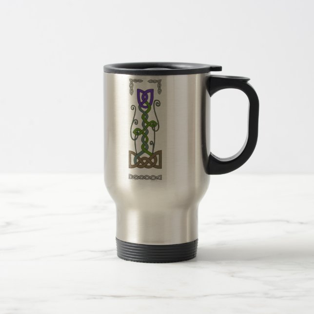 Purple Tulip mug (Right)