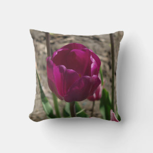 Purple Tulip pillow