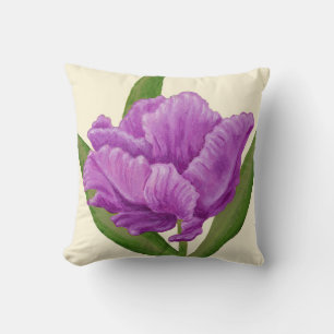 Purple Tulip pillow