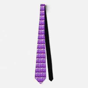Purple Tulip Tie