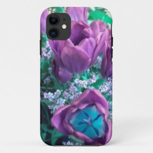 Purple Tulips iPhone 5 case