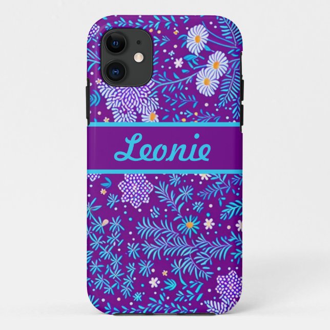 purple, turquoise, pink Case-Mate iPhone case (Back)