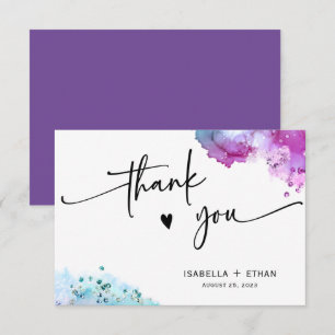 Purple Turquoise Wedding