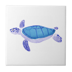 Purple Turtle Tile