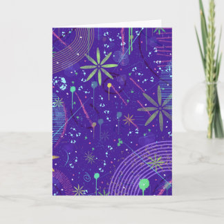 Purple Twilight Party Card