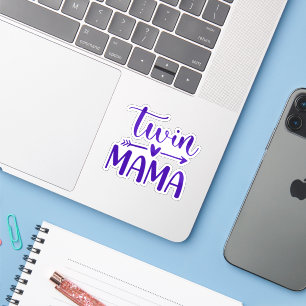 Purple Twin Mama
