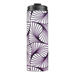Purple 'twist Thermal Tumbler