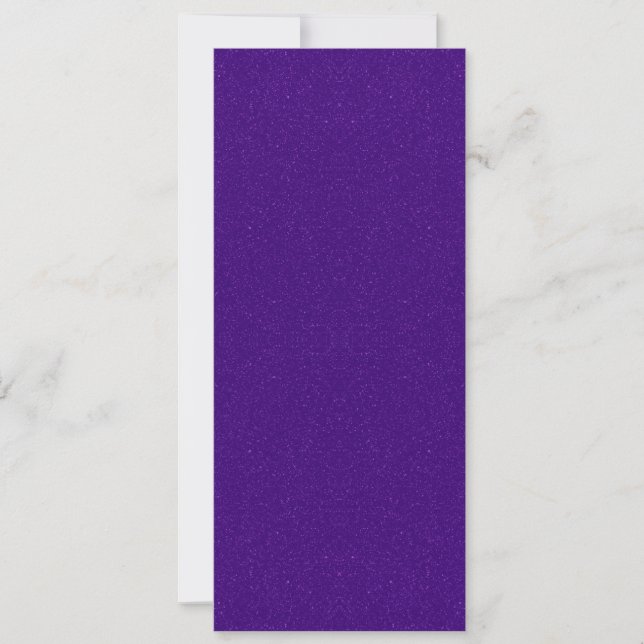 Purple Two-Tone Tall Invitation Card – Customise (Front)