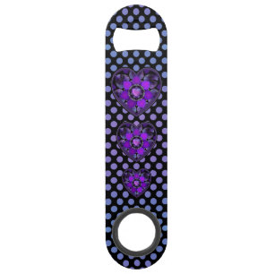 Purple umbrella & hearts .7