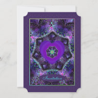 Purple umbrella & hearts .7