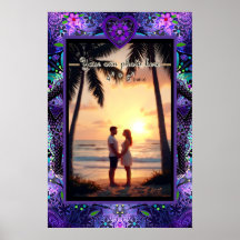 Purple umbrella & hearts .7