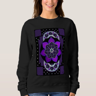 Purple umbrella & hearts .7 tank top