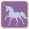 Purple Unicorn Coaster