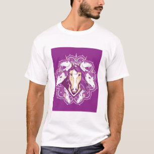 Purple Unicorn Mandala T-Shirt