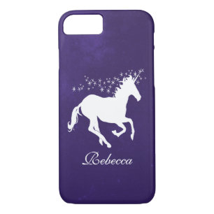 Purple Unicorn Personalised Case-Mate iPhone Case