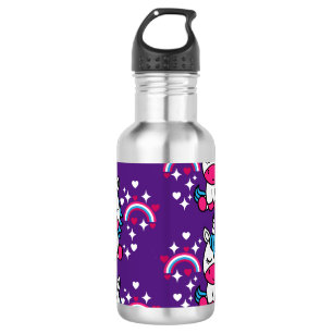 Purple Unicorn Pony 532 Ml Water Bottle
