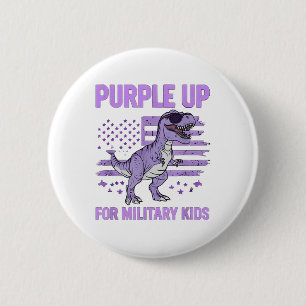 Purple Up For Military Kids Flag Military Child Mo 6 Cm Round Badge