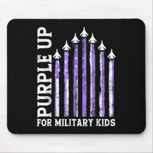 Purple Up For Military Kids Military Child Month  Mouse Mat