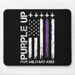 Purple Up For Military Kids Mouse Mat