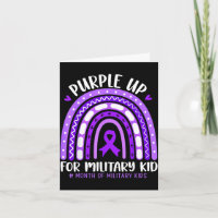 Purple up for military kids toddler women boysPurp