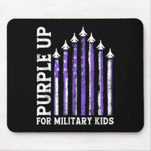 Purple Up For Military Military Child Month Mouse Mat