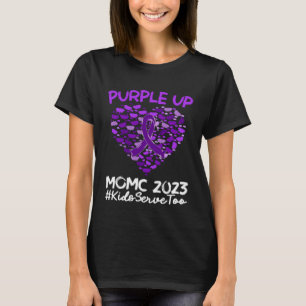 Purple Up In April Month Military Child MOMC Milit T-Shirt