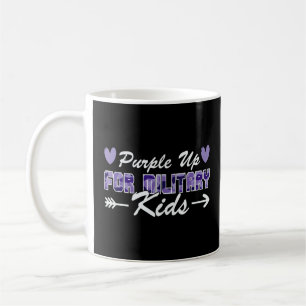 Purple Up Military Child Month Purple Up For The K Coffee Mug