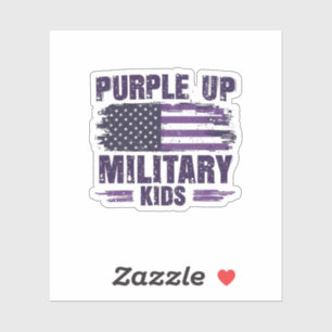 Purple Up Military Kids Awreness Month 